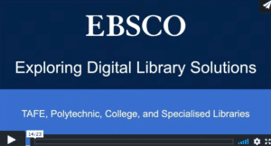 EBSCO webinar - exploring digital library solutions