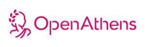 OpenAthens logo in hot pink