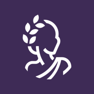 OpenAthens Athena icon in white on purple background