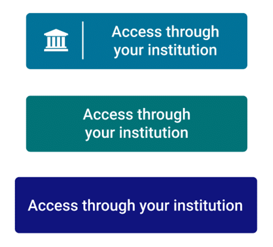 Screen capture of a prototype for OpenAthens button implementation for HRD UK