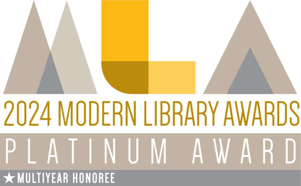 2024 Modern Library Awards multiyear honoree