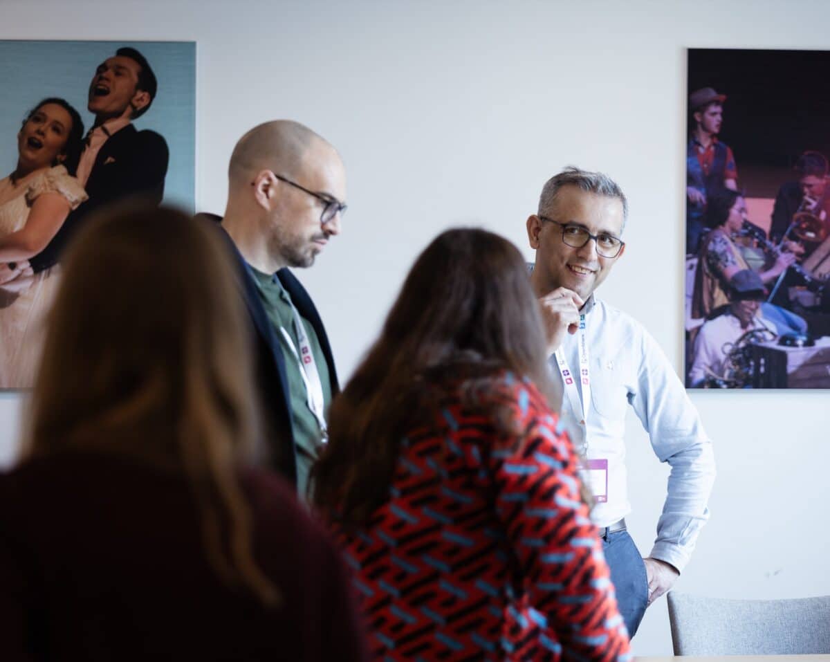 4 mentors during a breakout session at Access Lab EMEA 2026